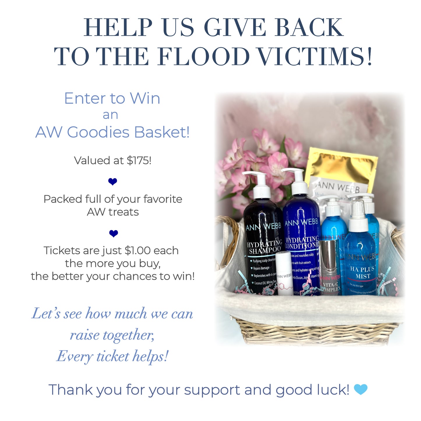 AW Goodies Basket Raffle ticket